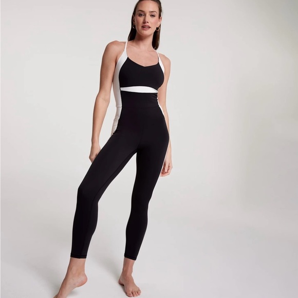 CALIA by Carrie Underwood Pants - CALIA by Carrie Underwood Black and White Jumpsuit